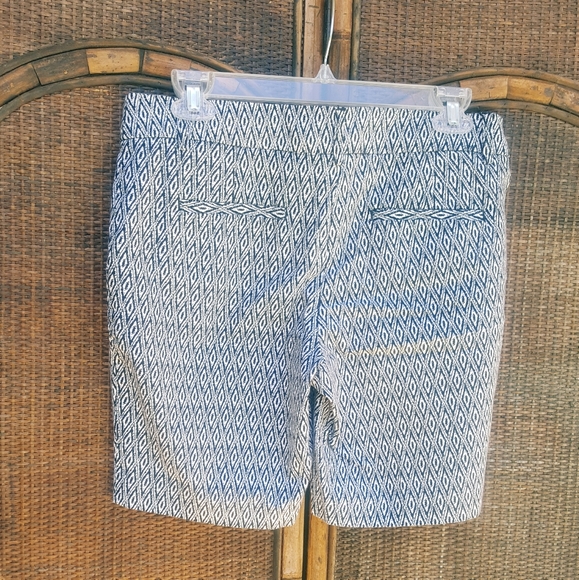 Kenar black and white printed bermuda shorts for women size 4 - Picture 2 of 3